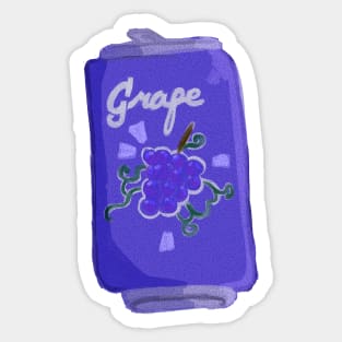 Grape Soda Sticker